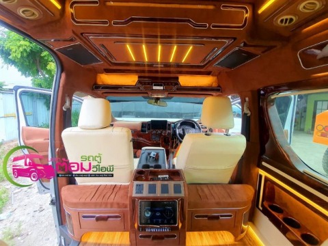 รับแต่ง แสง สี เสียง รถตู้ วีไอพี บจก ต้อม รถตู้วีไอพี